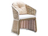 Кресло металлическое плетеное с подушкой Higold Shenzhou X алюминий, искусственный ротанг, sunbrella, олефин Фото 2