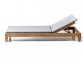 Лежак деревянный Gervasoni Jeko 81 экотик, ткань Фото 3