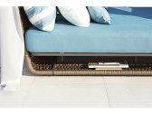 Лаунж-лежак с навесом Robertirattan Portofino алюминий, канат песочный Фото 5