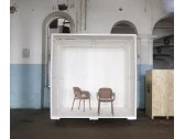 Кресло пластиковое с обивкой Scab Design Hug технополимер, акрил оливковый Фото 9