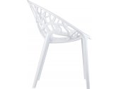 Кресло пластиковое Siesta Contract Crystal поликарбонат белый Фото 12
