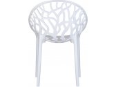 Кресло пластиковое Siesta Contract Crystal поликарбонат белый Фото 11