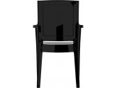 Кресло пластиковое Siesta Contract Arthur технополимер PA6 нейлон черный Фото 9