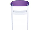 Кресло пластиковое Siesta Contract Carmen стеклопластик, поликарбонат белый, фиолетовый Фото 10