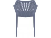 Кресло пластиковое Siesta Contract Air XL стеклопластик темно-серый Фото 12