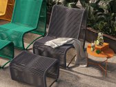 Кресло плетеное Aurica Бали алюминий, роуп зеленый Фото 6
