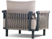 Кресло с подушками PAPATYA Breeze сталь, роуп, батилин Фото 4