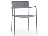 Комплект обеденной мебели Aurica Эланд алюминий, нежавеющая сталь, роуп, керамогранит серый Фото 6