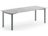 Комплект обеденной мебели Aurica Эланд алюминий, нежавеющая сталь, роуп, керамогранит серый Фото 7