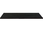 Столешница прямоугольная PAPATYA Solid Compact 1390x690 компакт-ламинат HPL черное дерево Фото 1