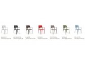 Кресло пластиковое Nardi Riva стеклопластик кофе Фото 3
