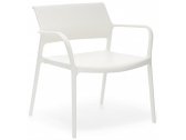 Кресло пластиковое PEDRALI Ara Lounge стеклопластик белый Фото 1