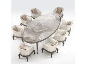 Кресло мягкое плетеное DFN Canopo T2  алюминий, искусственный ротанг, ткань Фото 5