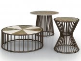 Столик керамический кофейный DFN Yucca металл, керамика Фото 3