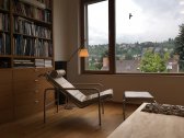 Кресло дизайнерское Proiezione Genni сталь, кожа Фото 4