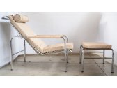 Кресло дизайнерское Proiezione Genni сталь, кожа Фото 13