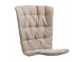 Кресло-качалка пластиковое с подушкой Nardi Folio стеклопластик, акрил антрацит, бежевый Фото 9
