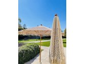 Зонт профессиональный Scolaro Palladio Boho дерево ироко, полиэфирный шнур натуральный, слоновая кость Фото 14