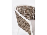 Кресло плетеное с подушками Garden Relax Maribela алюминий, искусственный ротанг, олефин белый, бежевый Фото 6