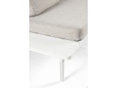 Модуль мягкий с подушками Garden Relax Matrix алюминий, олефин белый Фото 9