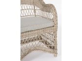 Диван плетеный с подушками Garden Relax Jupiter алюминий, искусственный ротанг, олефин натуральный, бежевый Фото 6
