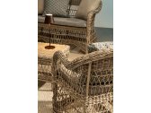Кресло плетеное с подушкой Garden Relax Jupiter алюминий, искусственный ротанг, олефин натуральный, бежевый Фото 7