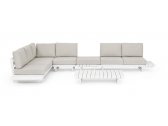 Комплект лаунж мебели Garden Relax Infinity алюминий, олефин белый, бежевый Фото 17