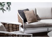 Комплект плетеной мебели Garden Relax Maribela алюминий, искусственный ротанг, ткань белый, бежевый Фото 6