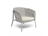 Лаунж-кресло металлическое с подушкой EMU Carousel алюминий, роуп, ткань Фото 8