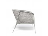 Лаунж-кресло металлическое с подушкой EMU Carousel алюминий, роуп, ткань Фото 10