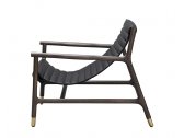 Лаунж-кресло деревянное мягкое Morelato Joyce ясень, ткань Фото 18