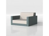 Лаунж-кресло пластиковое Vondom Pixel Basic полиэтилен, ткань Фото 11