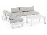 Комплект металлической лаунж мебели Garden Relax Konnor алюминий, ткань белый Фото 1