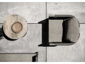 Столик кофейный деревянный SNOC Ralph Noche M тик, керамика ночь Фото 3