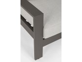 Комплект металлической лаунж мебели Garden Relax Baltic алюминий, ткань серый, светло-серый Фото 11