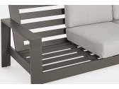Комплект металлической лаунж мебели Garden Relax Baltic алюминий, ткань серый, светло-серый Фото 9