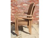 Кресло деревянное BraFab Lerum тик натуральный Фото 7