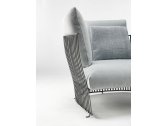 Кресло металлическое с подушками Ethimo Venexia алюминий, акрил минеральный серый, лишайник Фото 20