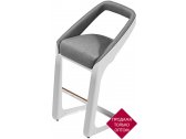 Кресло барное металлическое Higold Onda алюминий, sunbrella Фото 1
