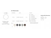 Столешница круглая Scab Design Compact Laminate для подстолья Tiffany XL компакт-ламинат HPL кортен Фото 2