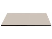 Столешница квадратная Scab Design Compact Laminate для подстолья Nemo, Domino, Tiffany, Cross компакт-ламинат HPL тортора Фото 1