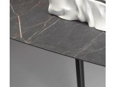Стол ламинированный Scab Design Squid алюминий, металл, компакт-ламинат HPL антрацит, черный мрамор Сахара Фото 4