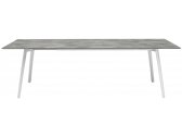 Стол ламинированный раздвижной Scab Design Squid Extendable алюминий, металл, компакт-ламинат HPL белый, цементный Фото 3