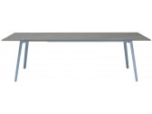 Стол ламинированный раздвижной Scab Design Squid Extendable алюминий, металл, компакт-ламинат HPL голубой, сланец Фото 3