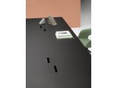 Стол ламинированный с каналом для протяжки проводов Scab Design Squid OF алюминий, металл, компакт-ламинат HPL черный, черный fenix Фото 8