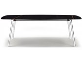 Стол мраморный Scab Design Squid M алюминий, металл, мрамор алюминиевый, черный мрамор Сахара Нуар Фото 1