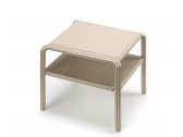 Столик пластиковый для шезлонга Scab Design Vela Side Table технополимер, стекловолокно тортора Фото 7