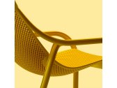 Лаунж-кресло пластиковое Nardi Net Lounge стеклопластик горчичный Фото 19