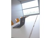 Стол ламинированный PEDRALI Matrix Desk алюминий, ЛДСП белый Фото 7