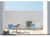 Кресло пластиковое SCAB GIARDINO Sunset технополимер, стекловолокно голубой Фото 5